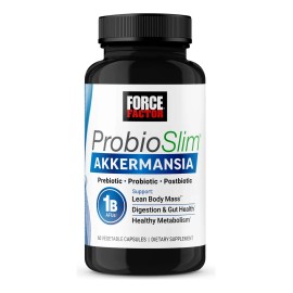Force Factor Probioslim Akkermansia 1b Afus Cromo Masa Magra