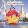 Bubble Machine for Kids, Automatic Rotating Bubble Maker Large Capacity