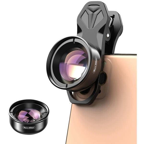 Somikon 100mm HD Macro Lens Attachment Lens for Smartphones with