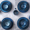 UNICASA Ceramic Pasta Bowls, Porcelain Salad Set of 4, 26