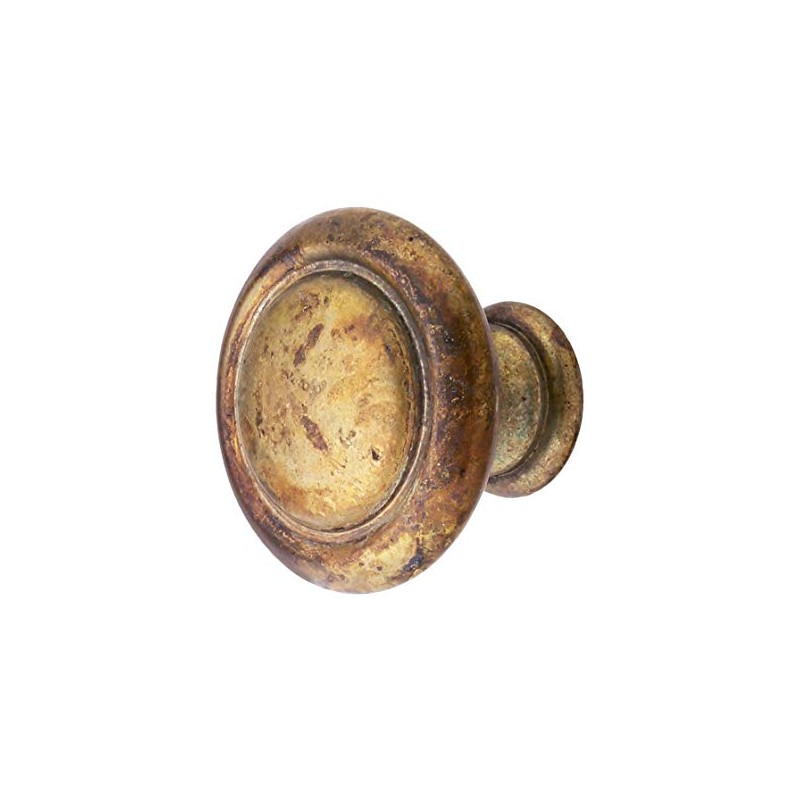 Marella Design 24496.03001.03 Ringed Edge Round Cabinet Knob - 1