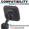 Rigdance CNC Aluminium 17mm Double Ball Adapter for Car Phone