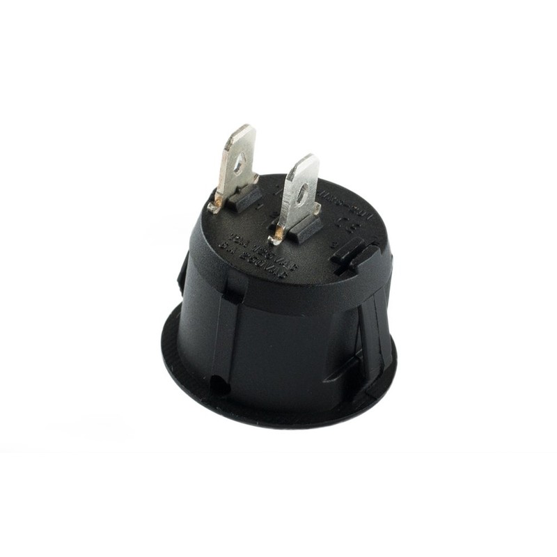 edi-tronic Rocker Switch Round Small 2-Pin 250 V 6 A