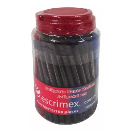 Escrimex Bolígrafos Escrimex Vitrolero Con 100 Pzas