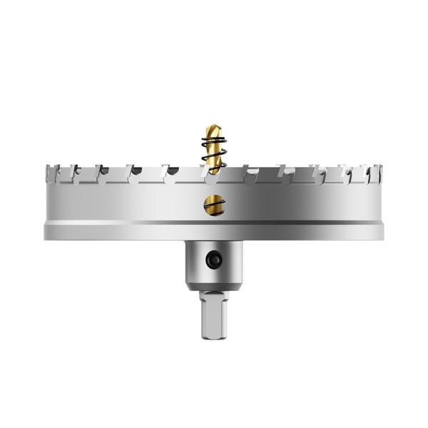 GSTK Upgraded Heavy Duty Carbide Hole Saw 160mm|6-5/16",Metal Steel Hole