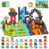 AYIQUTY Magnetic Building Blocks for Kids, 208PCS Magnetic Cube Set,
