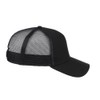 Lids Blank Pivot A-Frame Trucker Adjustable Snapback Hat, Black