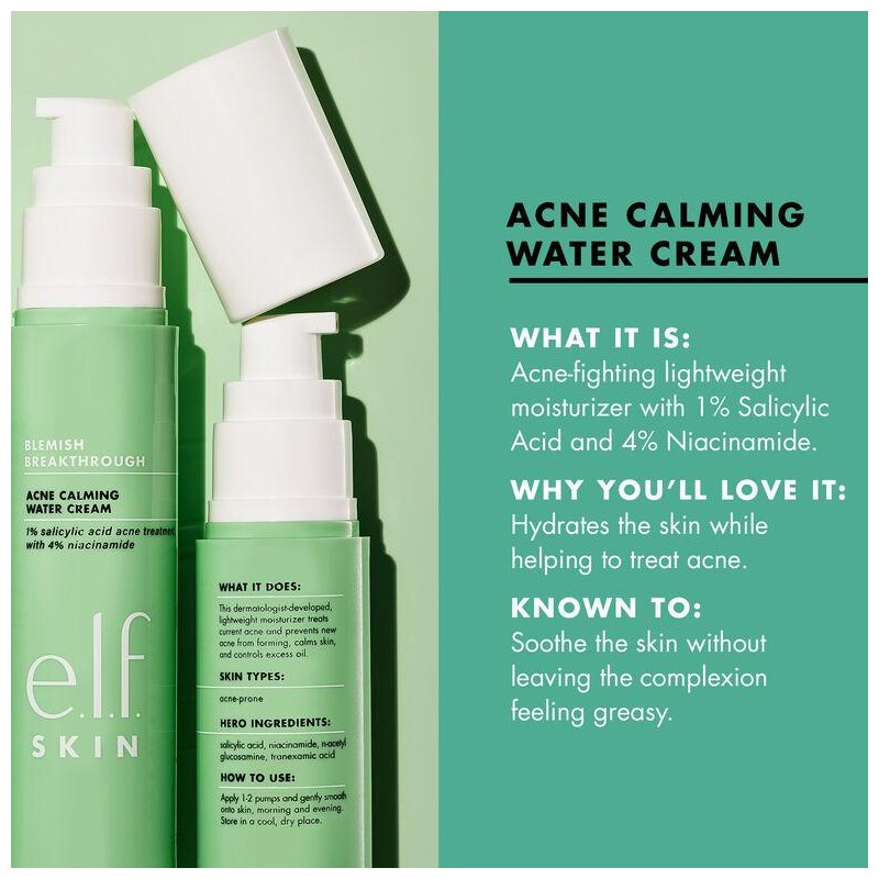 Blemish Breakthrough Acne Calming Water Cream