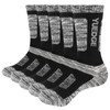 YUEDGE Men's 5 Pairs Wicking Breathable Cushion Comfortable Casual Crew