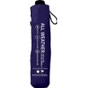 Nakatani Natural Basic Folding Umbrella, UV All-Weather Navy, For Rain