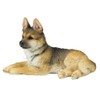 Veronese Design German Shepherd Puppy Sitting Looking Left Sculpture