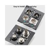 PENGLIN 2PCS BNC D Series Panel Mount Connector, BNC Female