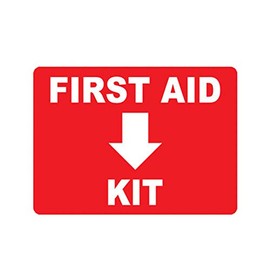 MAGNET First Aid Kit Emergency Rescue Magnetic Vinyl Car Fridge Sticks to any Metal Surface 5"