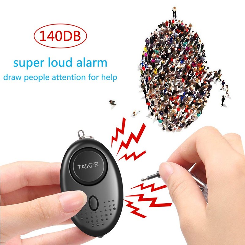 Personal Alarm for Women, 10 Packs 140DB Emergency Self-Defense Security