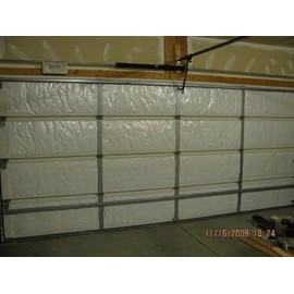 NASA Tech Reflective 2 Car White Foam Core Garage Door Insulation Kit 16Hx R7 Energy Star Rated/Increases R&E Value/Tax Credit