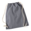 Westford Mill Cotton Lightweight Draw String Gym Sac Bag -