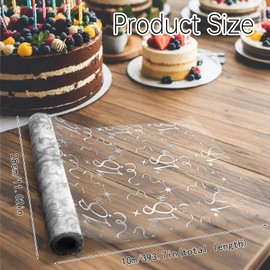 Table Runner Birthdays 18th Silver Table Runner Roll 28 cm x 10 m Shiny Foil Table Decoration Table Runner Made of Decorative Fabric Mesh Tablecloth Happy Birthday Table Runner for Party Gifts DIY