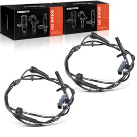 A-Premium ABS Wheel Speed Sensor Compatible with Nissan Models - Sentra 2017-2019 L4 1.6L, 2013-2019 L4 1.8L, Sedan - Front Driver and Passenger Side, 2-PC Set, Replace# 47910-3DA0A, 479103DA0A