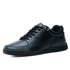 Street Casual Womens Black Comfortable Slip-Resistant Work Shoes for Food Service Safety 7.5