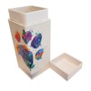 Rainbow PawPrint ScatterPod Scattering Keepsake Cremation Urn