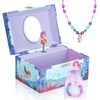 Anyiner Musical Jewellery Box for Girls, Kids Jewellery Box with