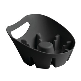 Plumb Craft MAXCLEAN Plunger Tray Black, Universal Design for Most Plungers