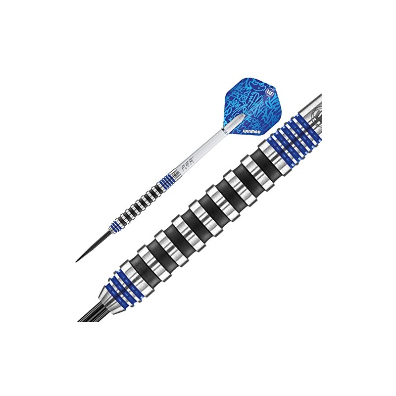 Winmau Advance 500 Series Tungsten Blue 26 Gram Steeltip Darts