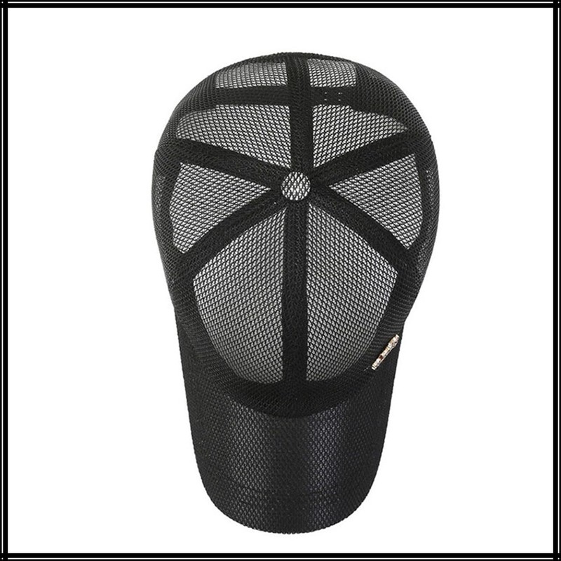 White Fang CA786 Plain Mesh Cap, Hat, Outdoor, Fishing, Golf,