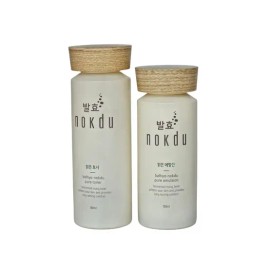 코리아나 Koreana fermented mung bean clear 2 types (toner 180ml x emulsion 150ml) / 코리아나 발효녹두 맑은 2종(토너180mlX에멀젼150ml)