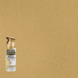 Rust-Oleum 245221-6PK Universal All Surface Metallic Spray Paint, 11 oz, Pure Gold, 6 Pack
