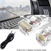 Vthahaby Telephone line(3 Pack) RJ45 to RJ11 Adapter Converter Cable