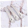 minkissy 5 Pack Mini Beauty Scoops Metal Makeup Spatulas for