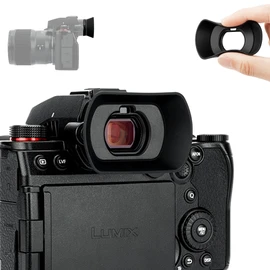 Eyecup Extended Eyepiece Eyepiece Eyepiece for Panasonic Lumix S5 II S5M2 DC-S5M2K / S5 IIX DC-S5M2X Camera Stray Light Blocking Finder Protection