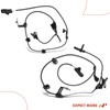 A-Premium Pack of 2 Front ABS Wheel Speed Sensor Compatible