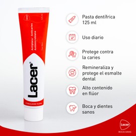 Lacer Anti-Cary Toothpaste 125ml
