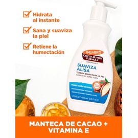 Palmer Cocoa Butter Formula Loción Corporal Humectante Intensiva Manteca Cacao Vitamina Horas Humectación Dermatológicamente Probada 400ml