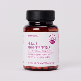 Esther Formula [국민영양] 여에스더 어린콜라겐 레티놀A (국내최다 인체적용시험 보유) 42정, 10개 [National Nutrition] Esther Yeo Youth Collagen Retinol A (Most human application tests in Korea) 42 tablets, 10 packs