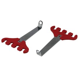 Moroso 72181 Wire Loom Kit, 4 Hole, Red