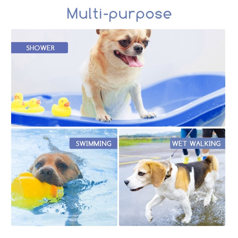 Nobleza Microfibre Dog Bathrobe with Closure, Super Absorbent and Quick