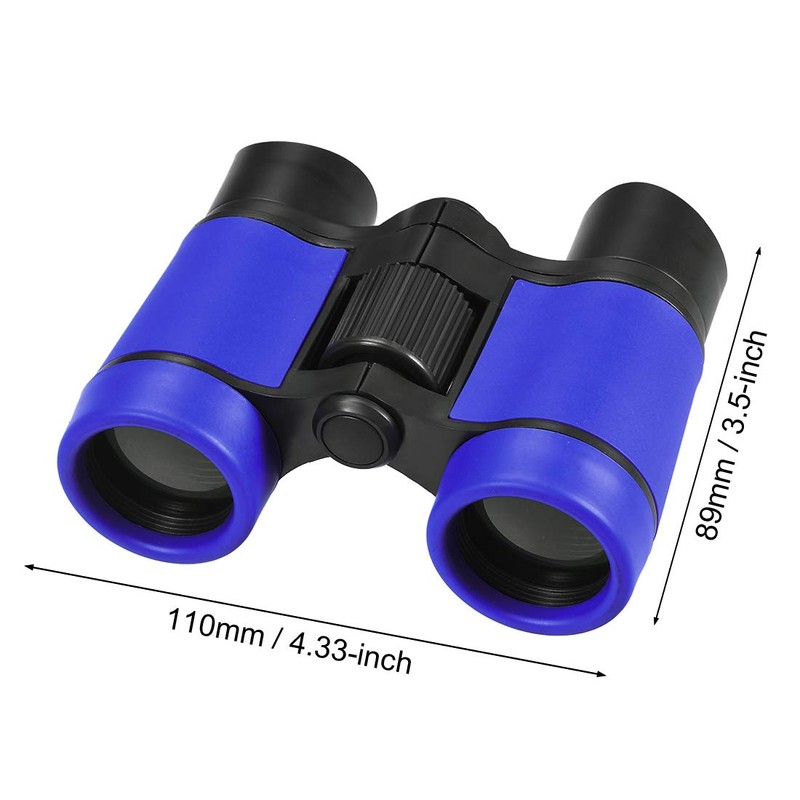 uxcell Binoculars 4X30 Compact Foldable Binoculars Shock Proof Blue with