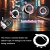 Soleebee 2 PCS Bling Car Engine Start Stop Trim Ring
