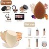 Esponjas de Maquillaje para Base 4 pack con estuche; Beauty