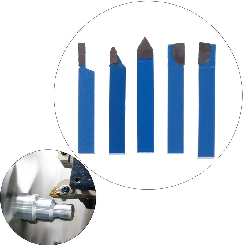 VILLCASE 5pcs Carbide Tip Tipped Cutter Tool Set Cutting Welding