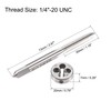 sourcing map 1/4"-20 UNC Tap and Die Set, HSS Machine