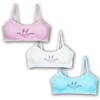 MRCC Pack of 6 Girls' Bustier Training Bra Seamless Sports