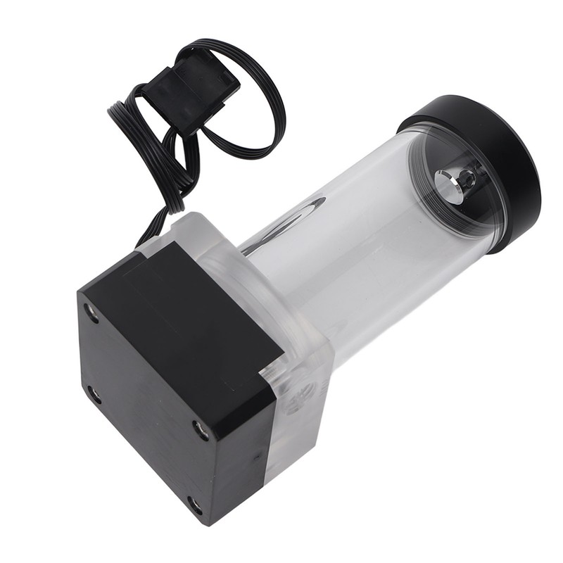 Water Cooling Reservoir 15cm 550L/H 10W 12V DC 3.5m Pump