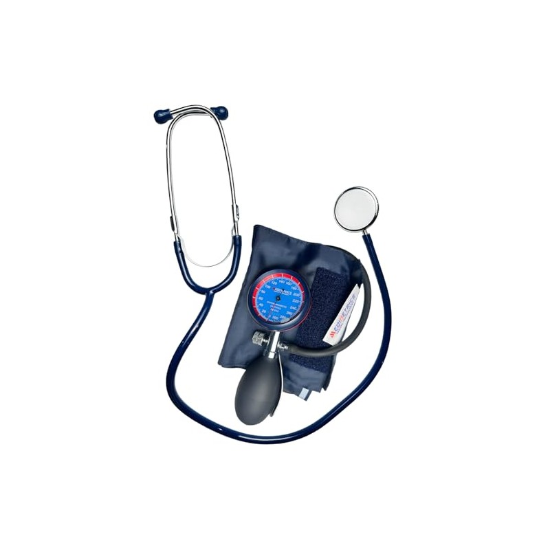 KIT BAUMANÓMETRO/ESTETOSCOPIO SIMPLEX AZUL