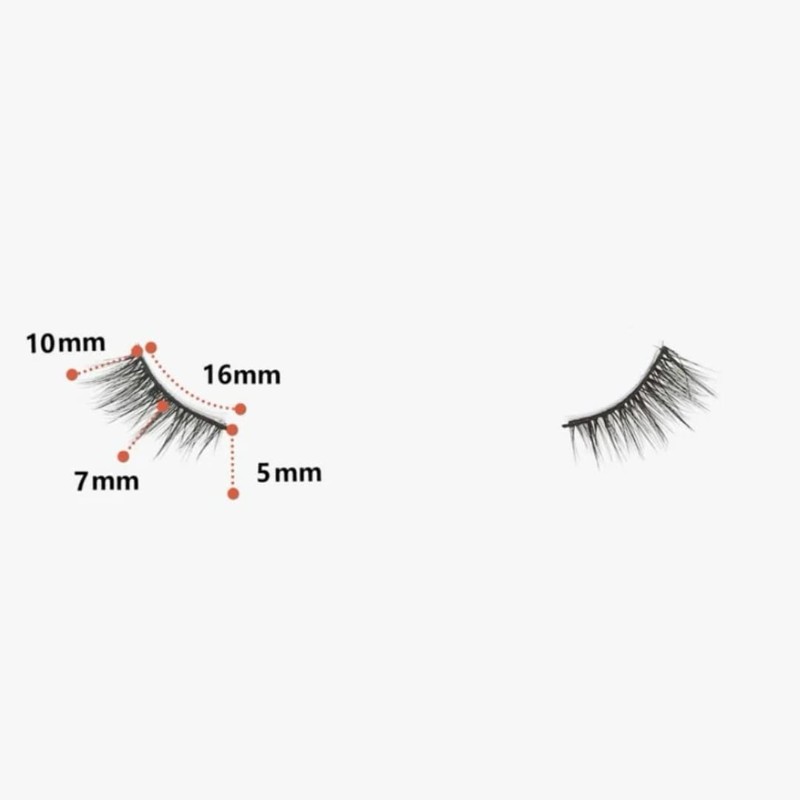 Lavi Lashes False Eyelashes Cat Eye Half Corner Lash False