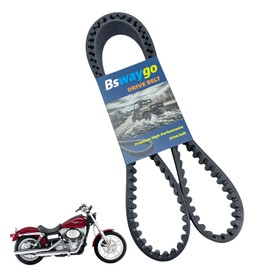 Rear Drive Belt 132T 1" Aramid Belt Compatible with Harley Davidson Dyna Super Glide Street Bob Low Rider Wide Glide FXD FXDB/C/L FXDWG 2006, Replace 40594-06 1204-0047