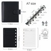 Moterm Pocket Regular Rings Planner - Genuine Leather Binder Organiser